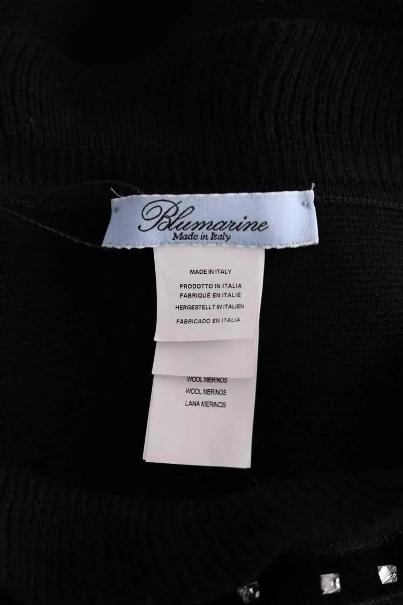 Robe Blumarine Noir en Laine