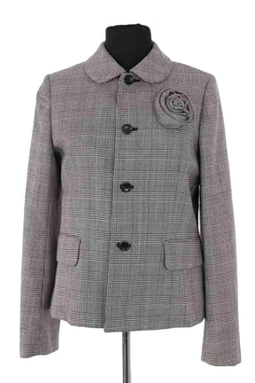 Blazer Comme Des Garçons Noir en Laine, taille S - Seconde Main