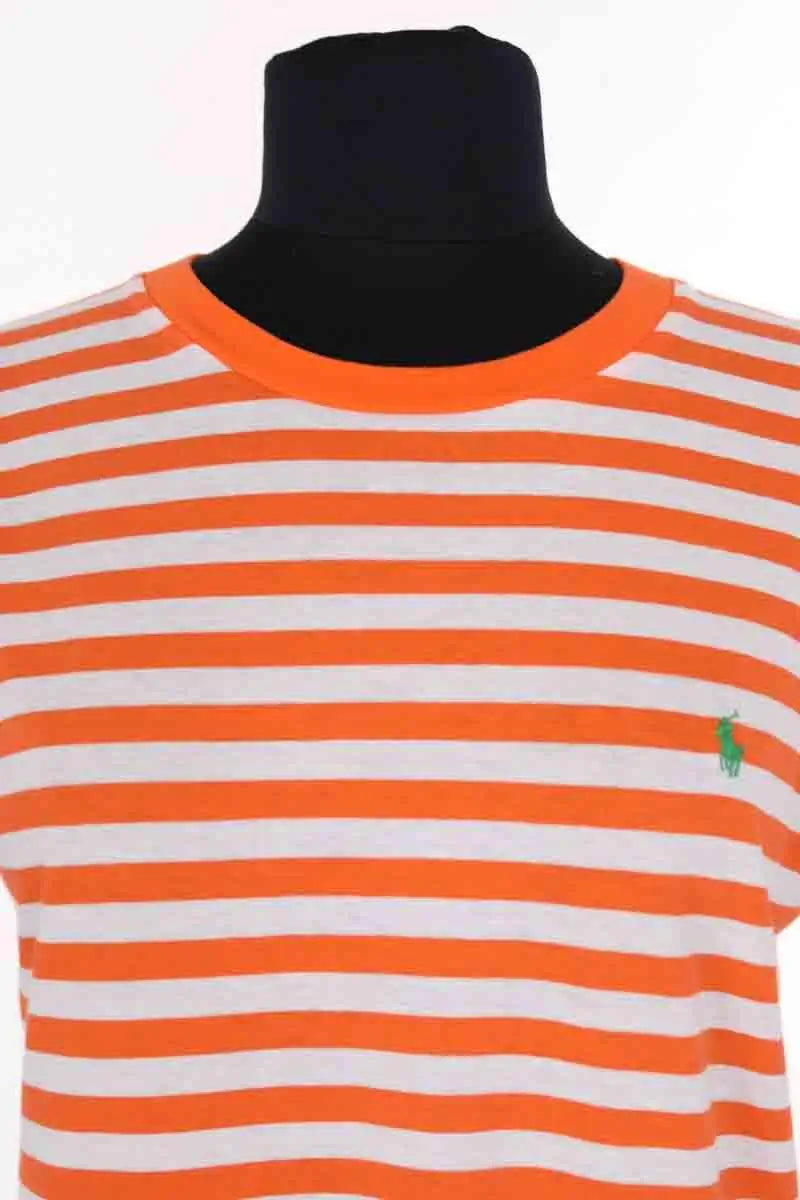 T-shirt Ralph Lauren Orange en Coton