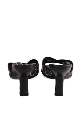 Talons Gucci Noir en Cuir