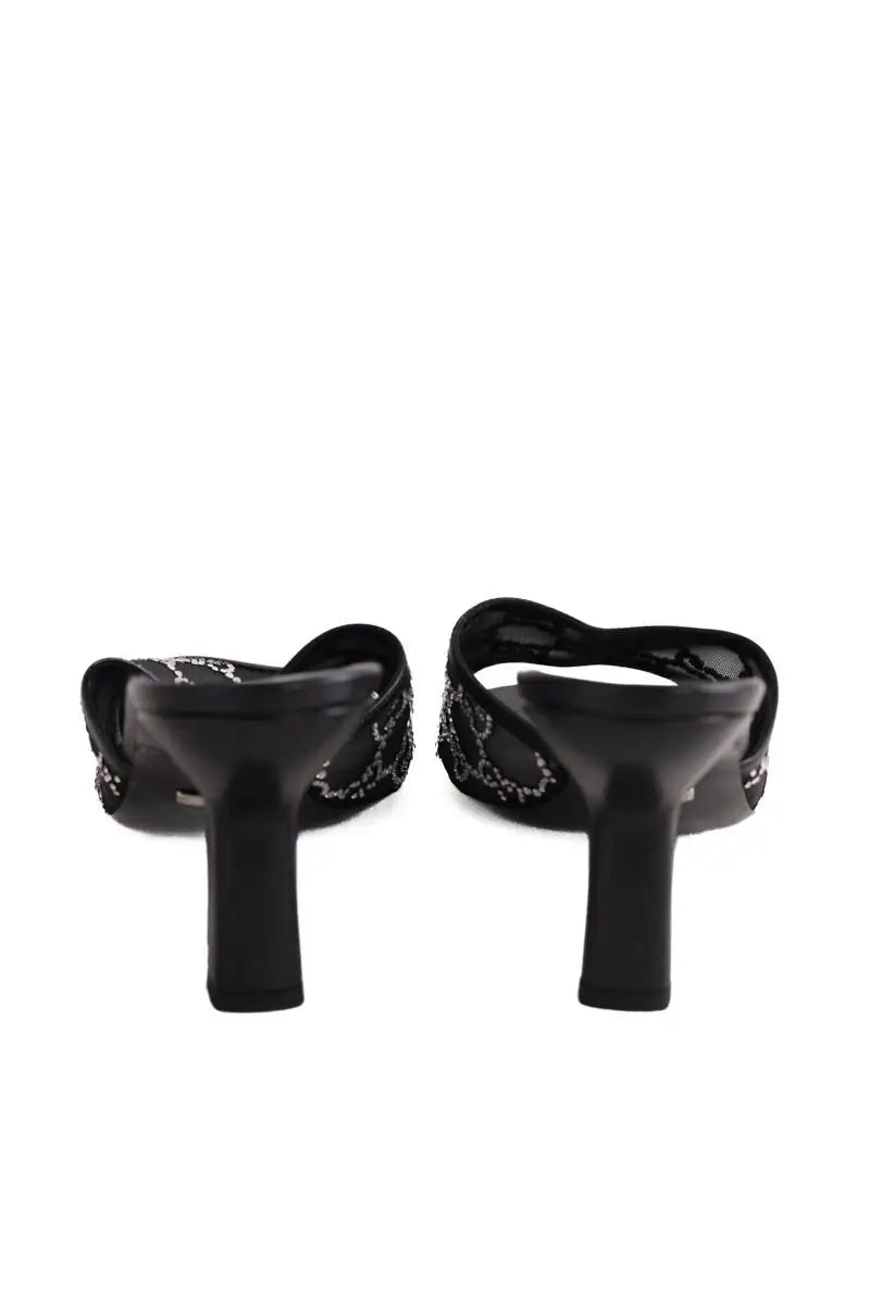 Talons Gucci Noir en Cuir