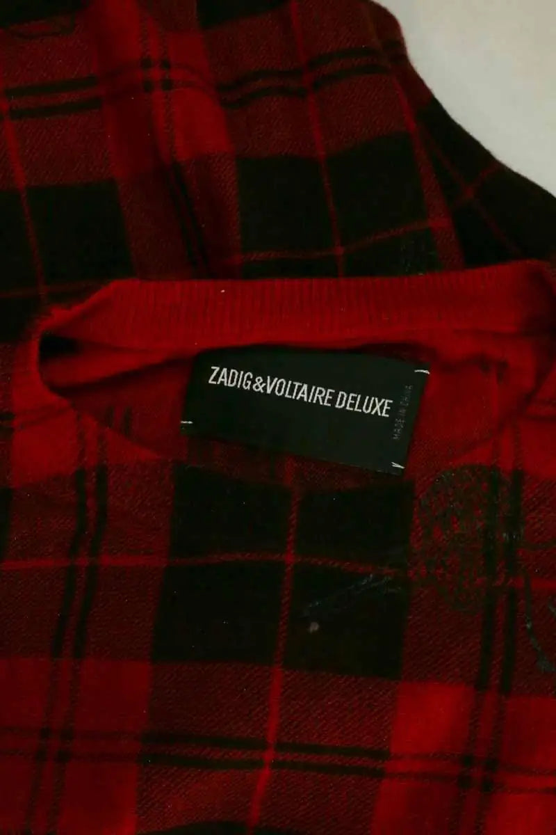 Pull Zadig & Voltaire Rouge en Cachemire