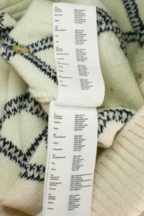 Cardigan Maje Blanc en Synthétique