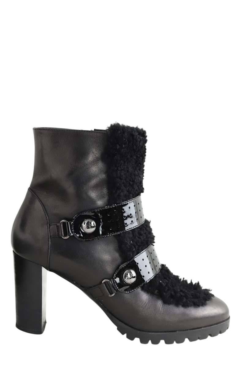 Boots Longchamp  Noir