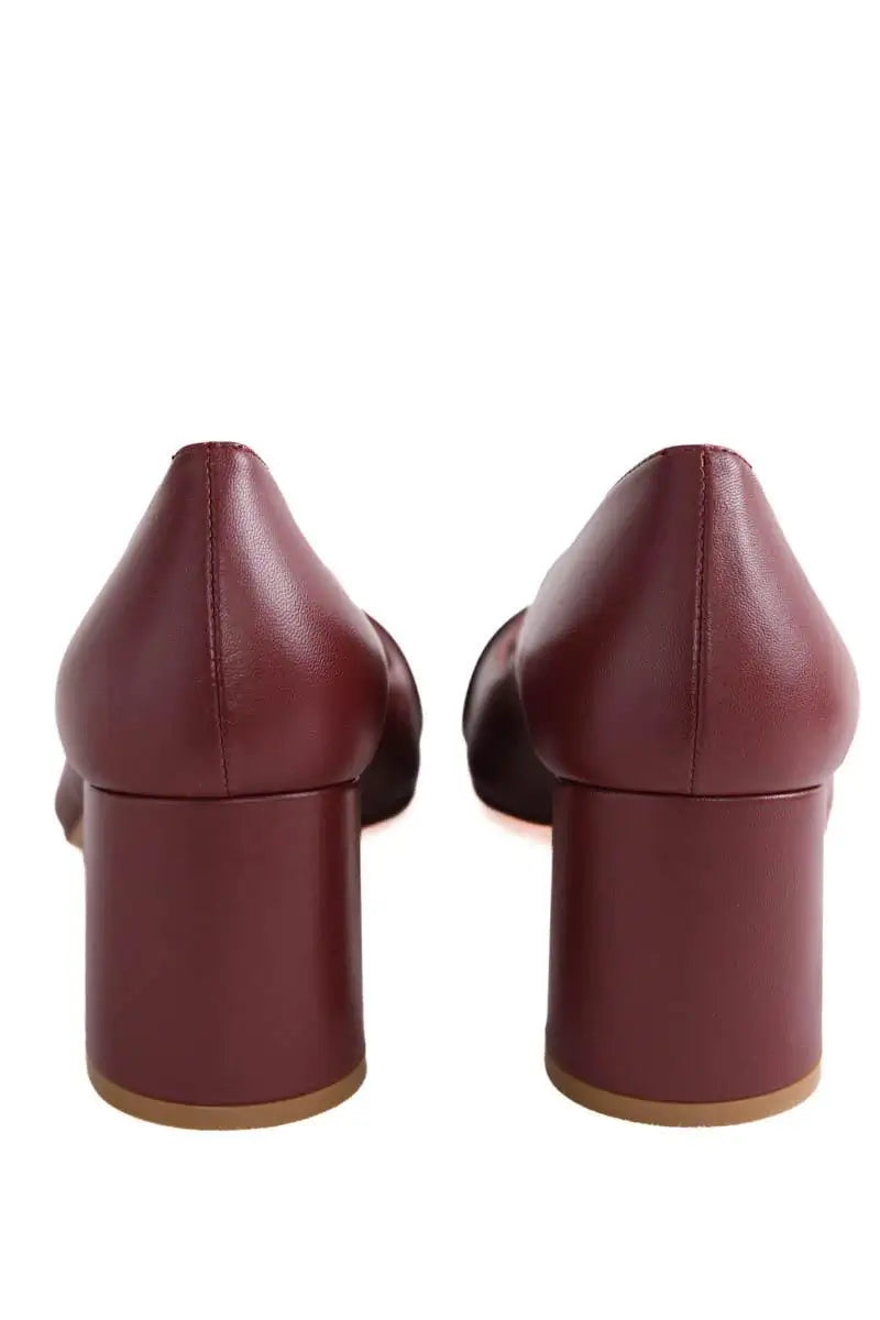 Talons LK Bennett Kate Bordeaux en Cuir verni