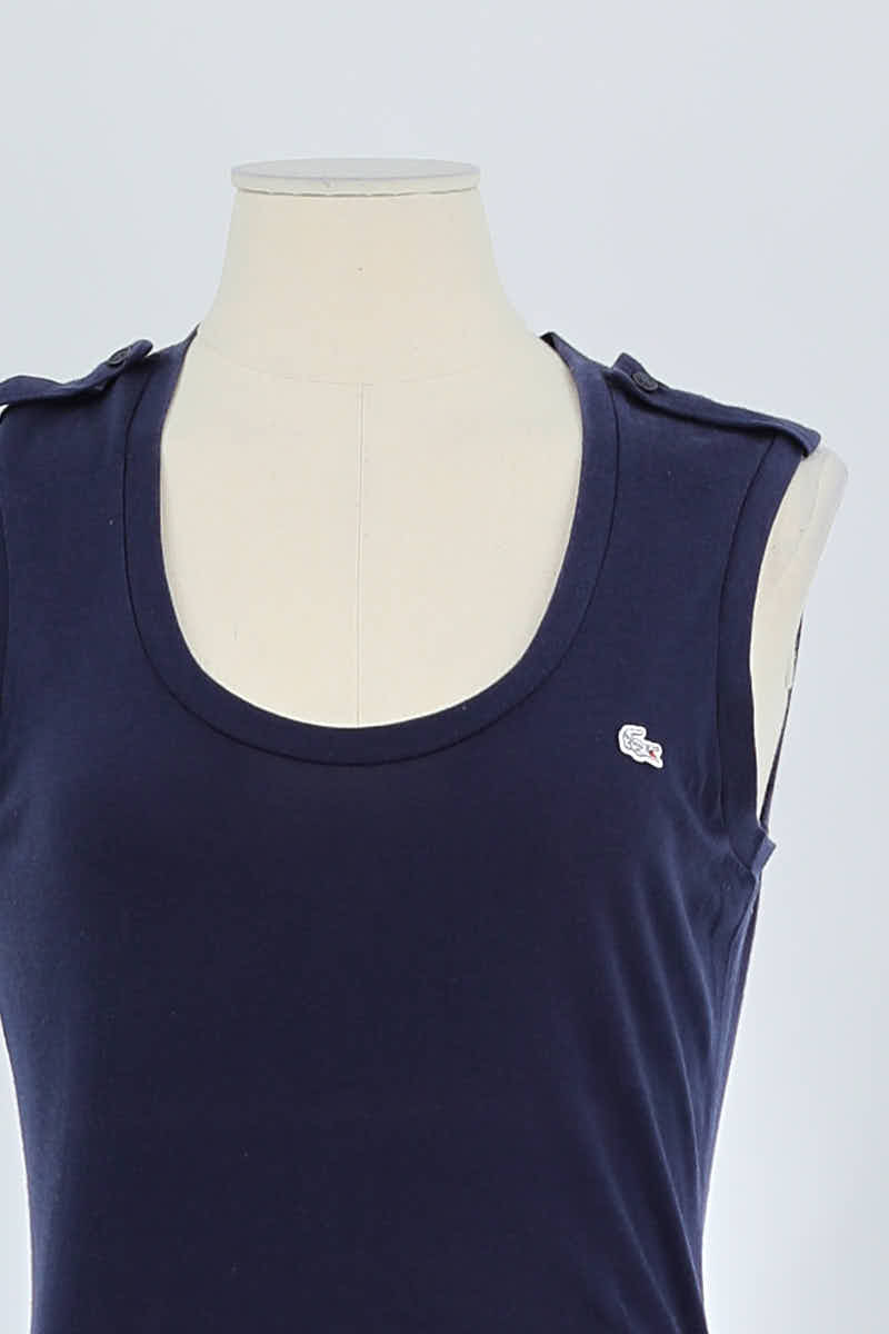 Top sans manche Lacoste  Marine