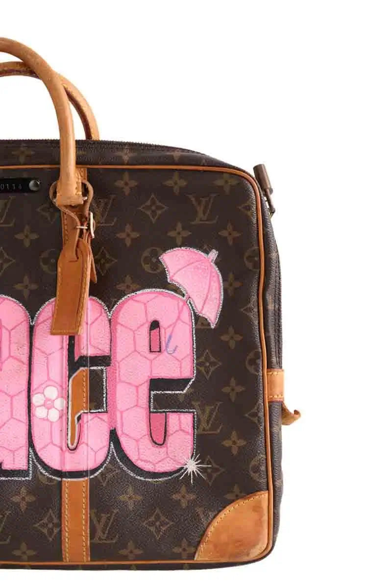 Porte-Documents Voyage PM Louis Vuitton Marron en Cuir