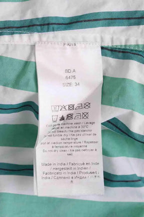 Robe Ganni Vert en Coton