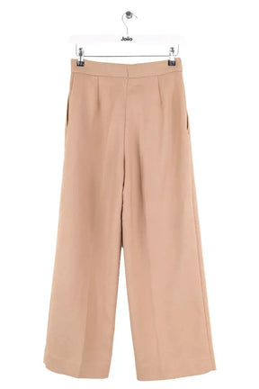 Pantalon large Maje Beige en Synthétique