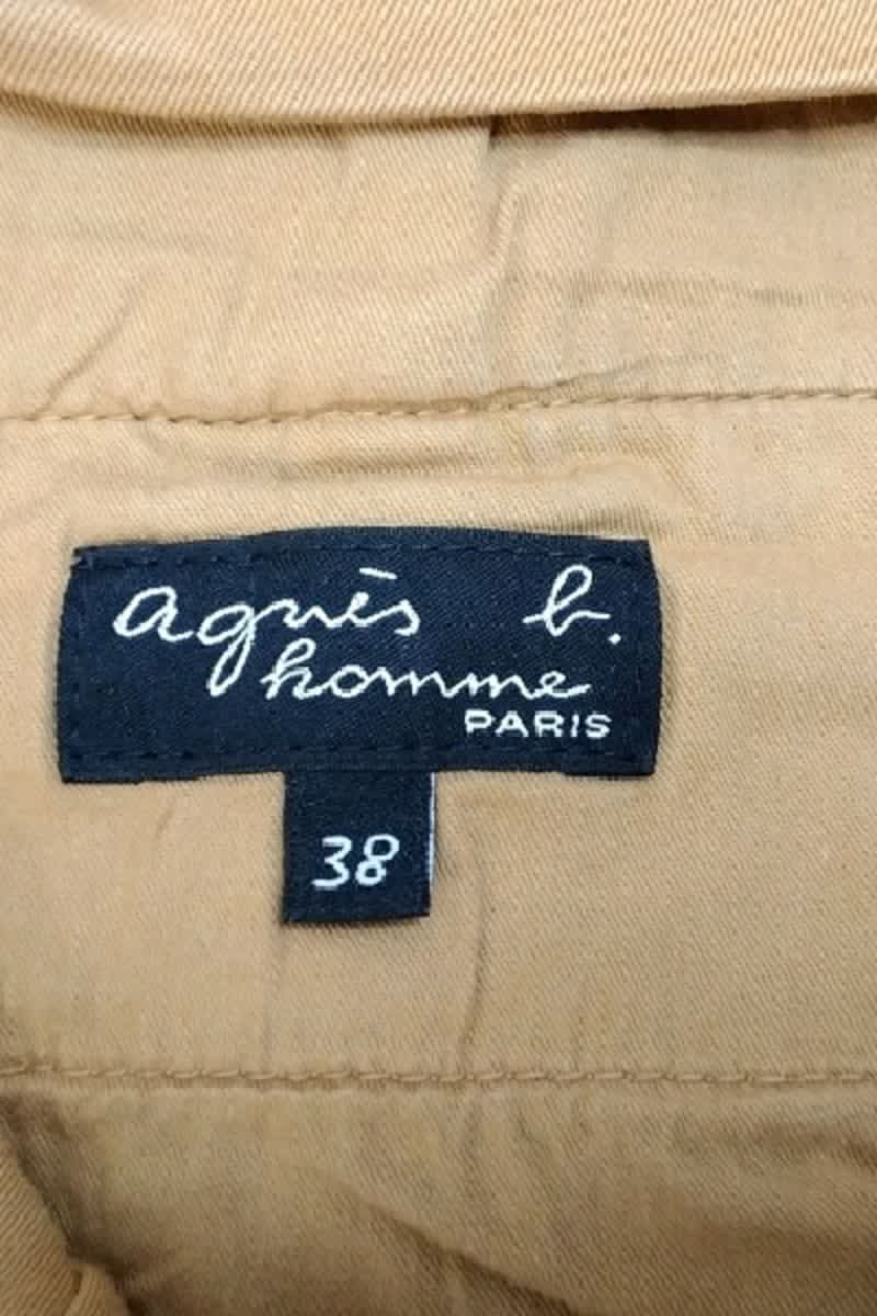 Pantalon slim Agnès B.  Marron