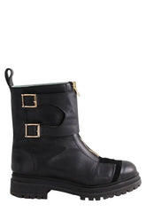 Boots Heimstone Noir en Cuir, taille 38 - Seconde Main