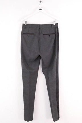 Pantalon droit Sacai Anthracite en Laine