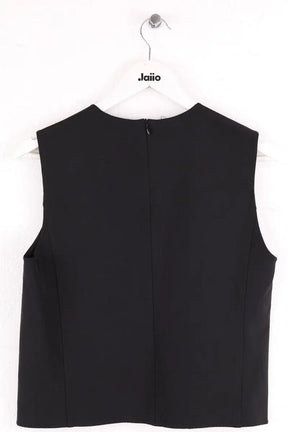 Blouse Prada Noir en Synthétique
