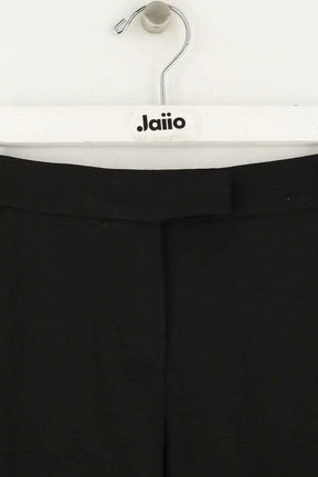 Pantalon droit Maje Noir en Synthétique