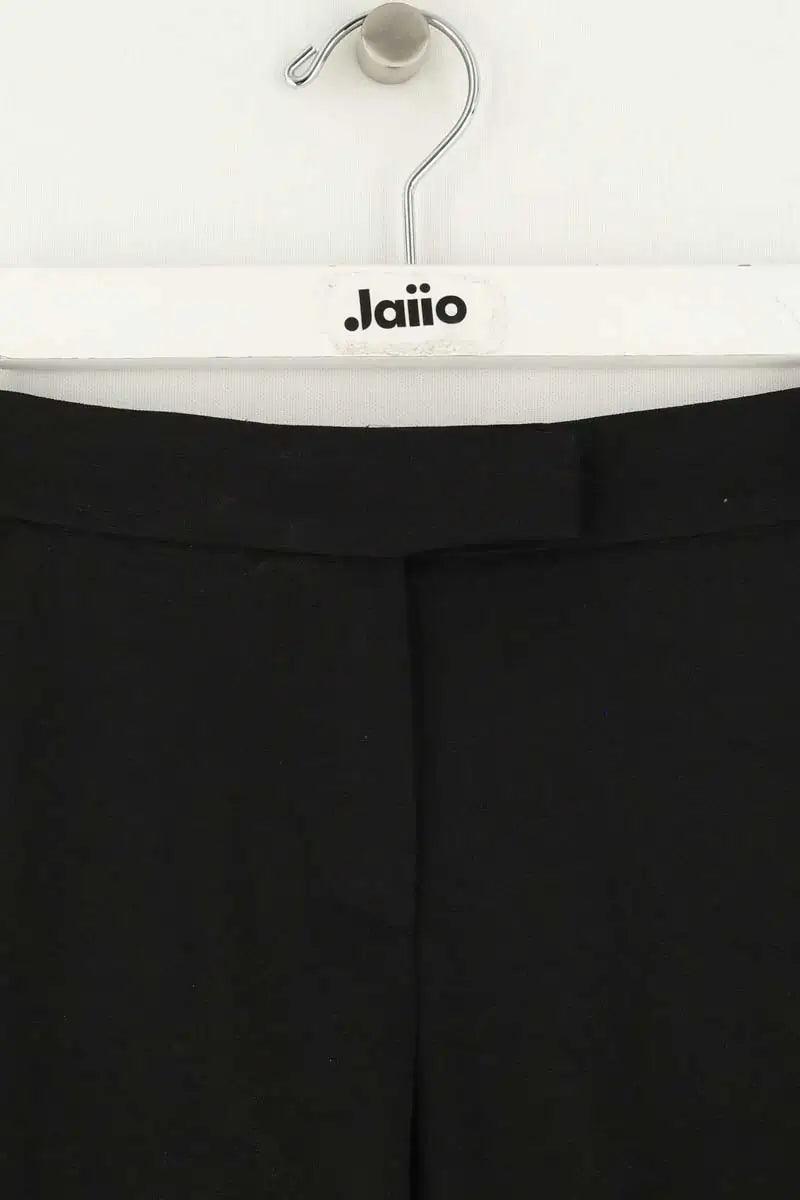 Pantalon droit Maje Noir en Synthétique