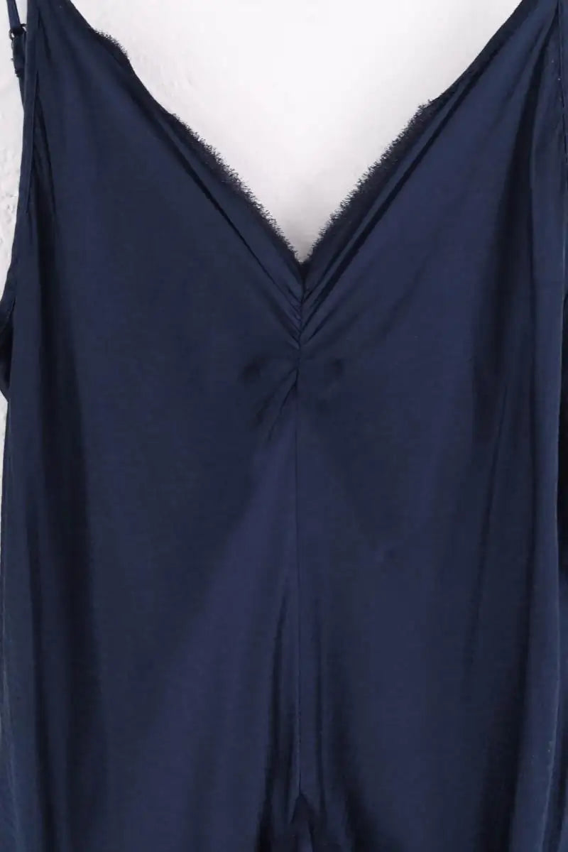 Robe Maje Nefertiti Bleu en Soie