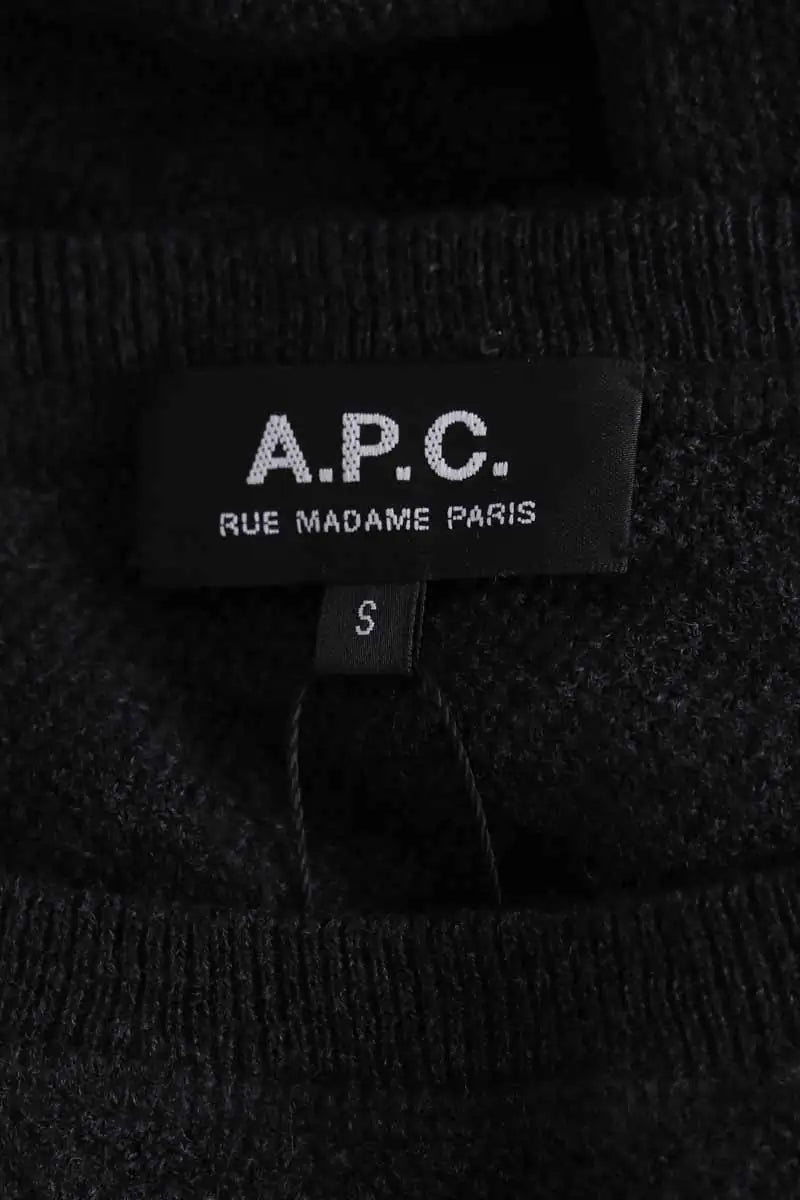 Pull APC Noir en Coton