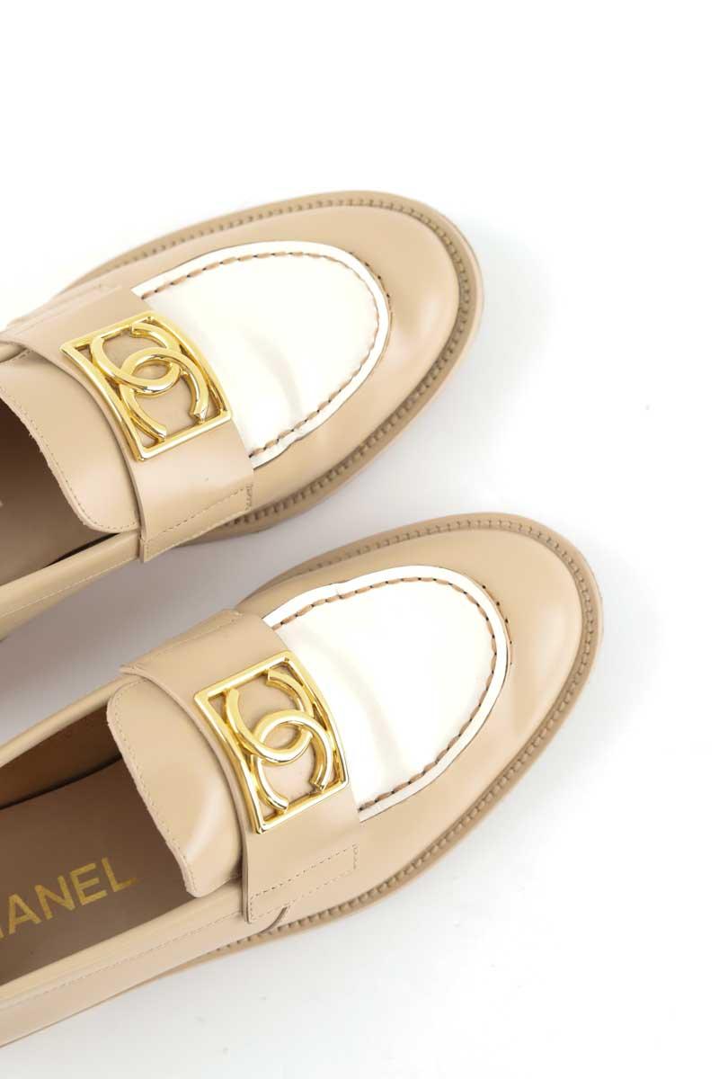 Mocassins Chanel  Beige