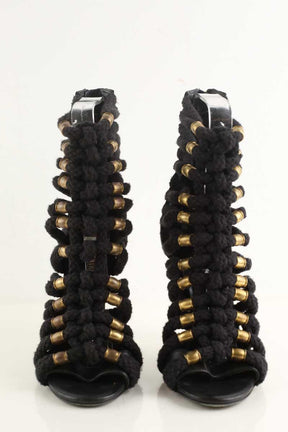 Talons Balmain  Noir