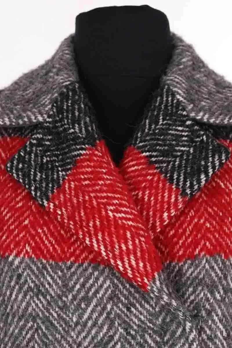 Manteau Sportmax Rouge en Laine
