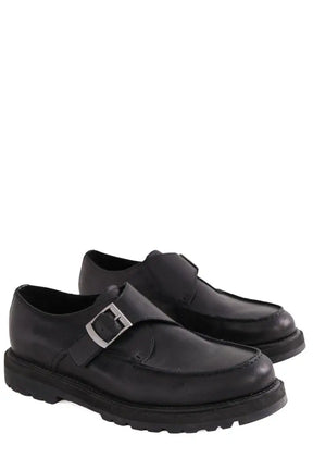 Mocassins Vagabond Noir en Cuir