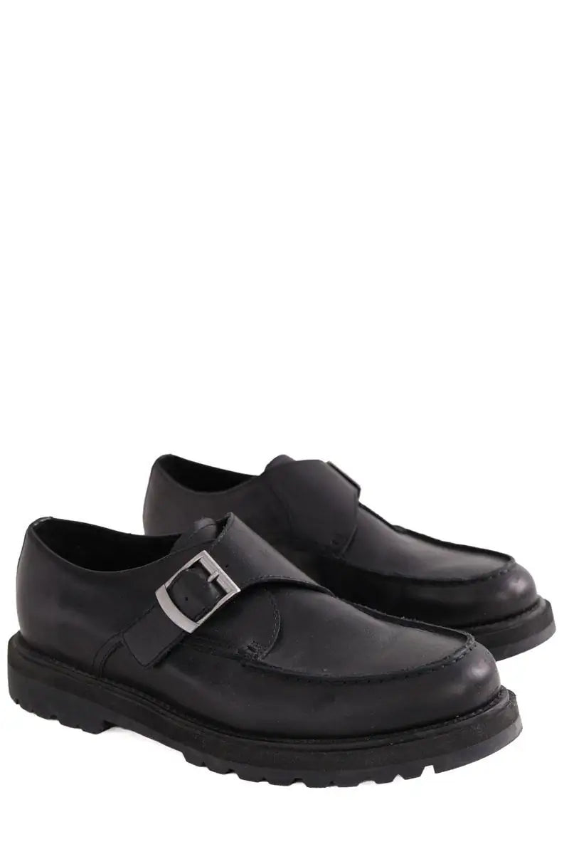 Mocassins Vagabond Noir en Cuir