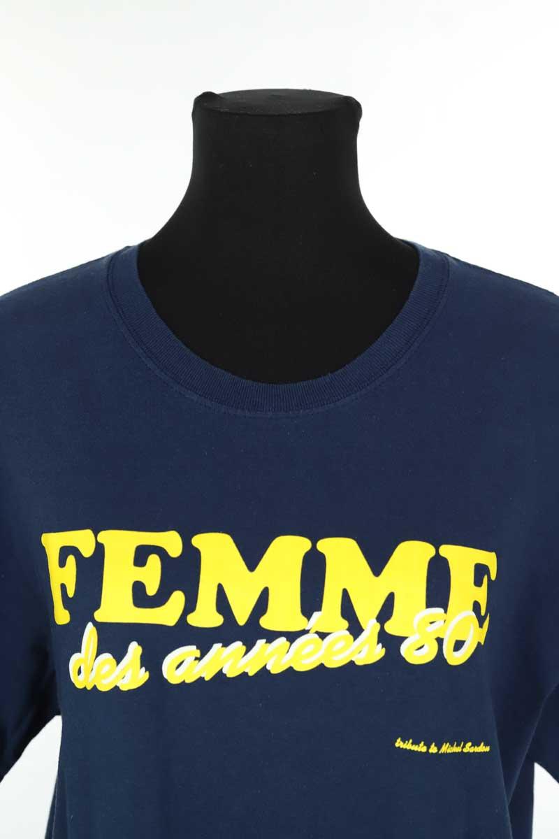 T-shirts Modetrotter  Bleu