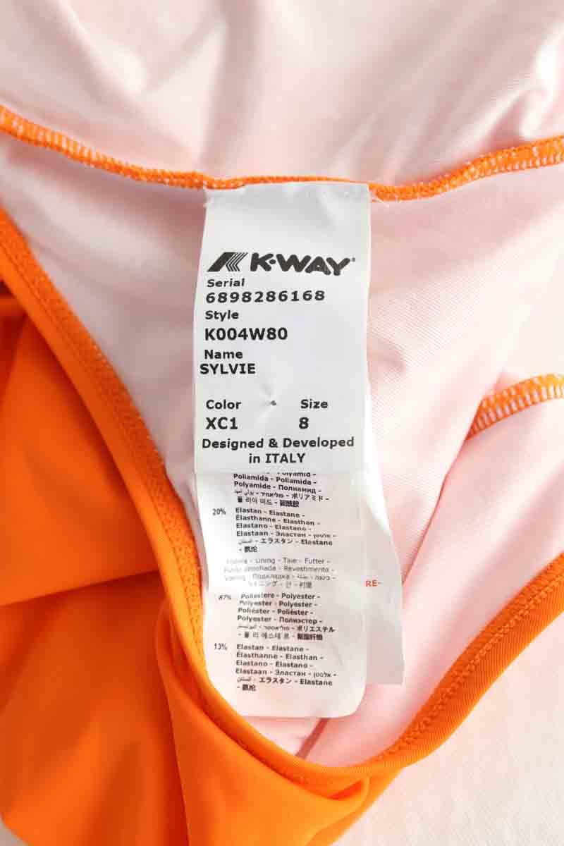 Pièce unique K-Way  Orange