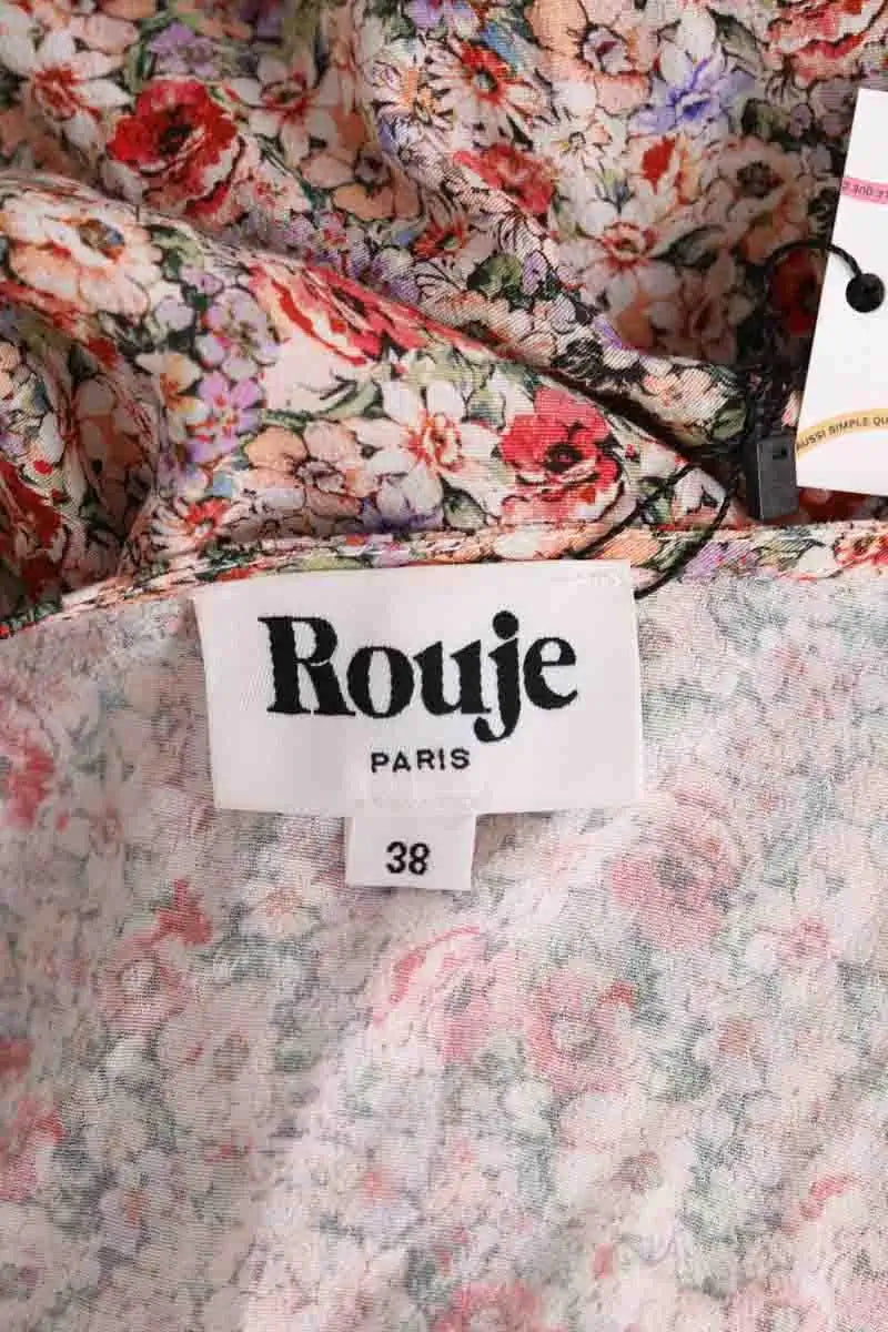 Robe Rouje Rose en Viscose