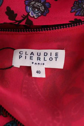 Robe Claudie Pierlot Rose en Coton