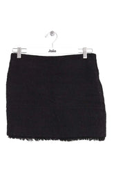 Mini jupe Claudie Pierlot Noir en Synthétique, taille S - Seconde Main