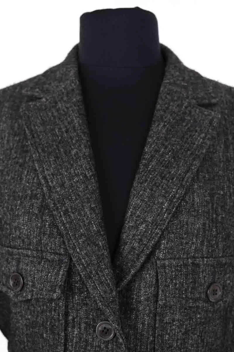 Veste Yves Saint Laurent Anthracite en Laine