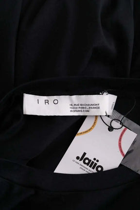 Robe Iro Luomos Noir en Viscose