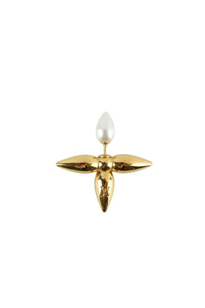 Boucles d'oreilles Louis Vuitton  Doré