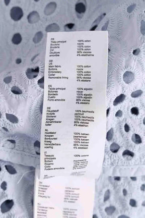 Blouse Maje Bleu en Coton
