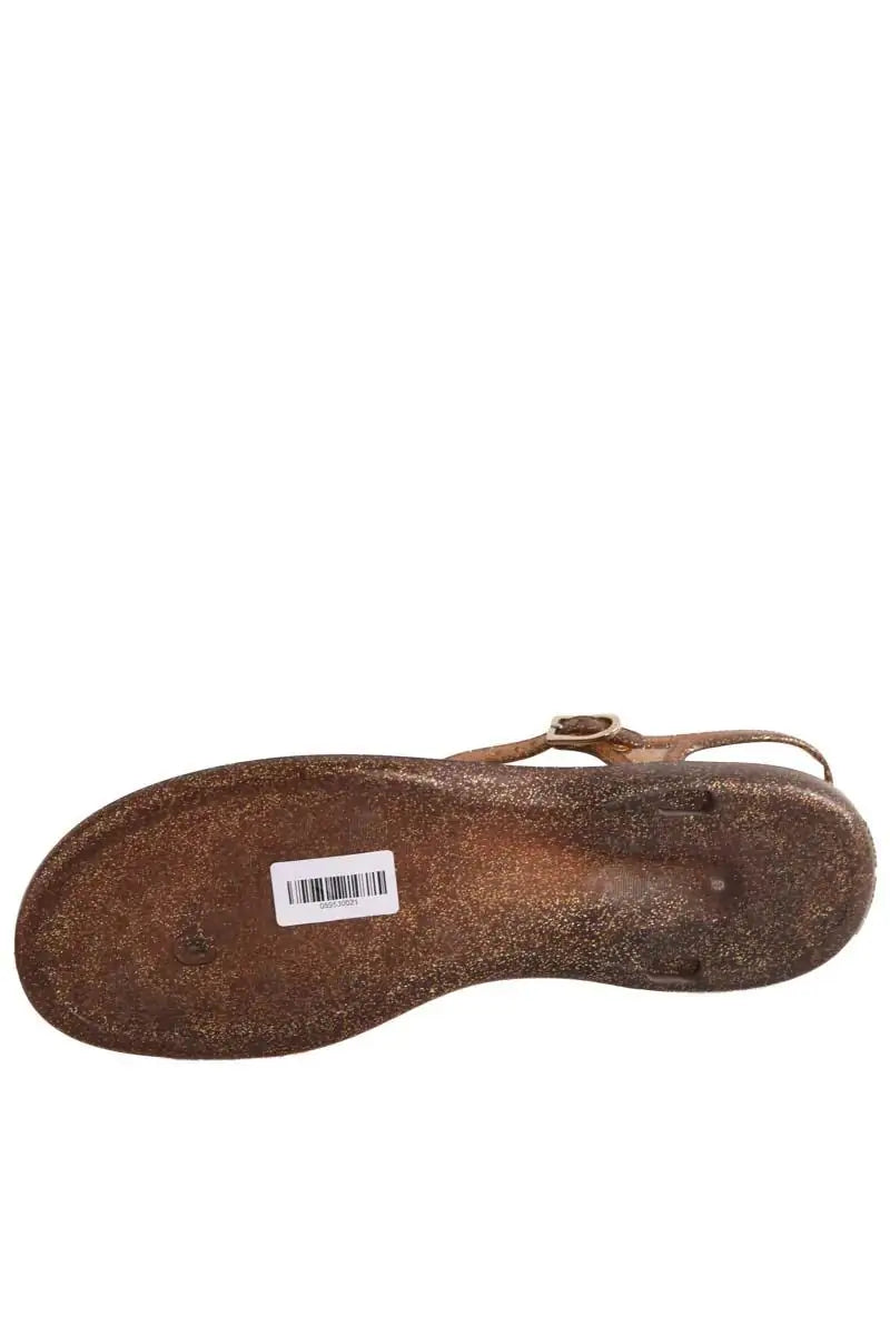 Sandales Jimmy Choo Doré en Plastique