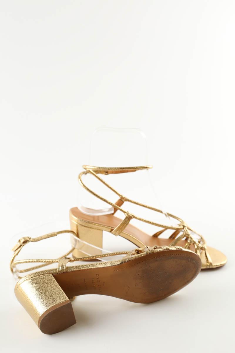 Talons Sézane  Doré