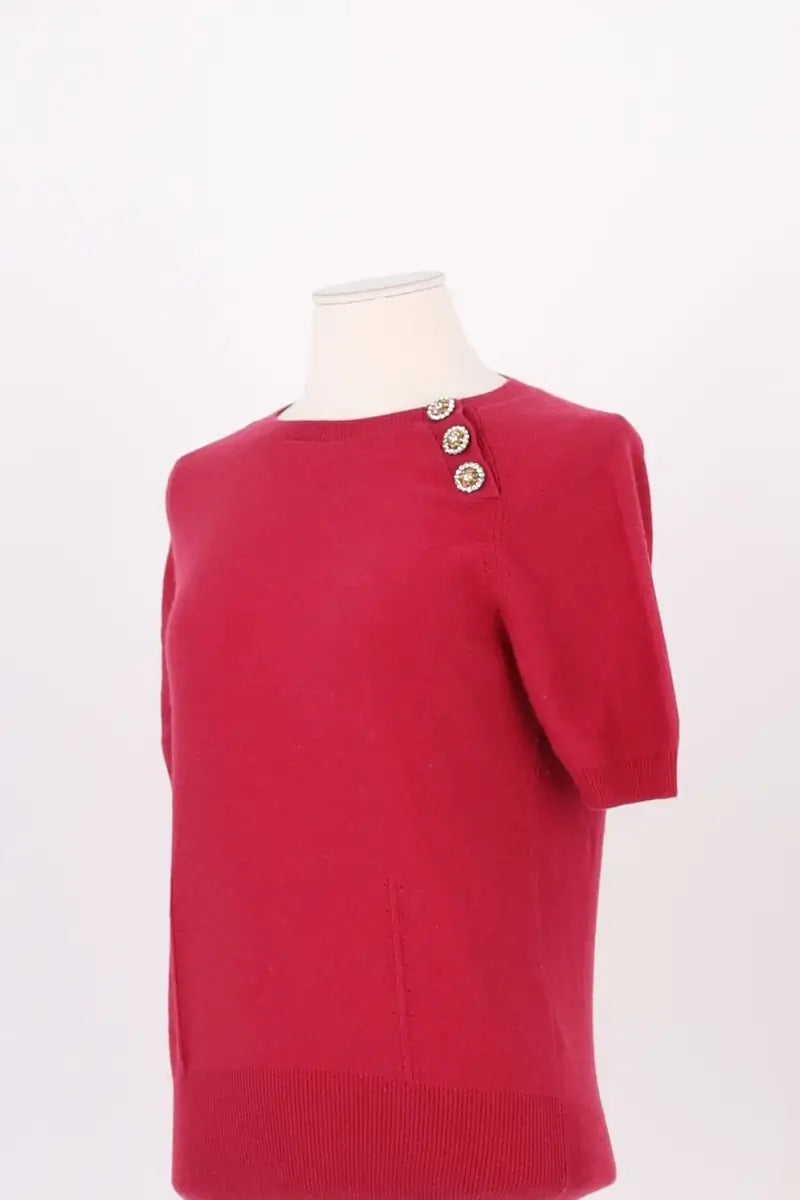 Pull Tara Jarmon Rose en Laine