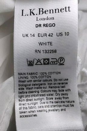 Maxi LK Bennett  Blanc