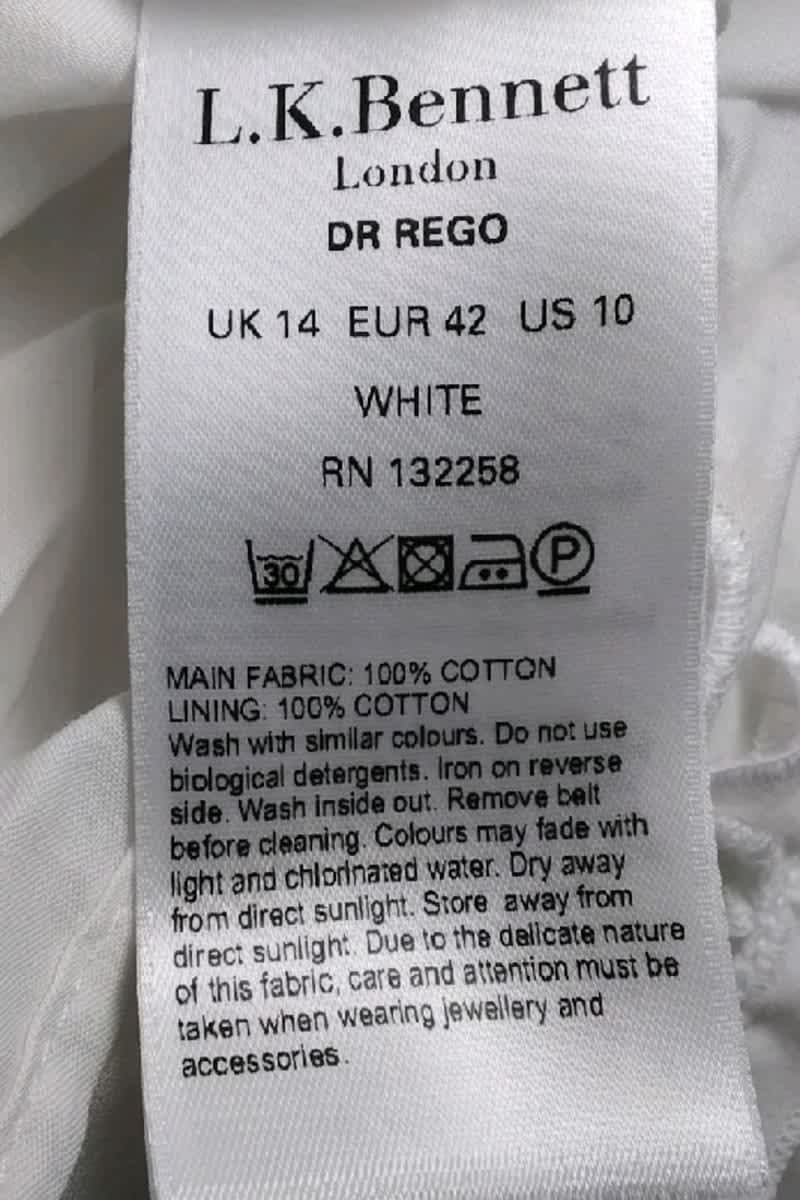 Maxi LK Bennett  Blanc