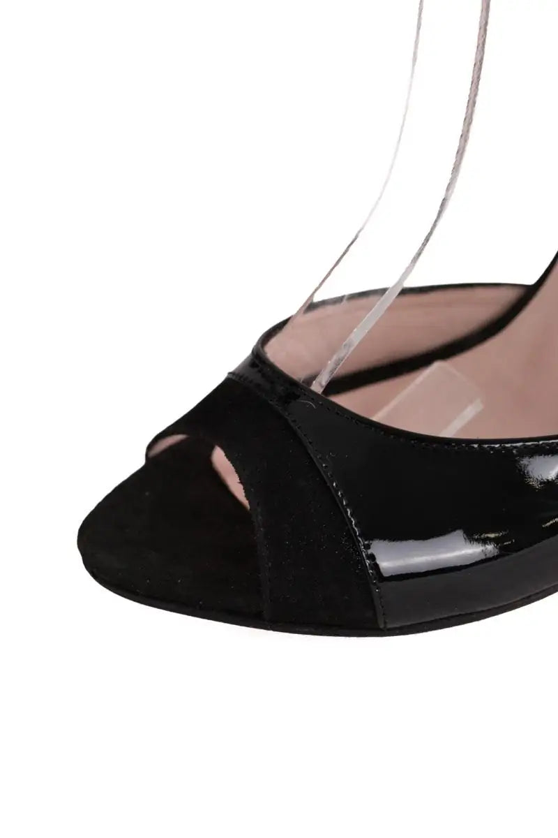 Talons Repetto Noir en Polyester
