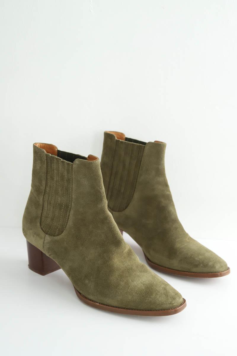 Boots western Sézane  Kaki