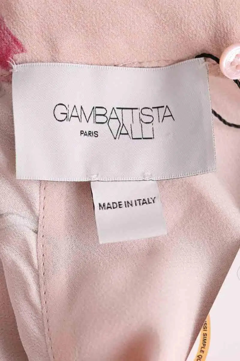 Robe Giambattista Valli Rose en Soie
