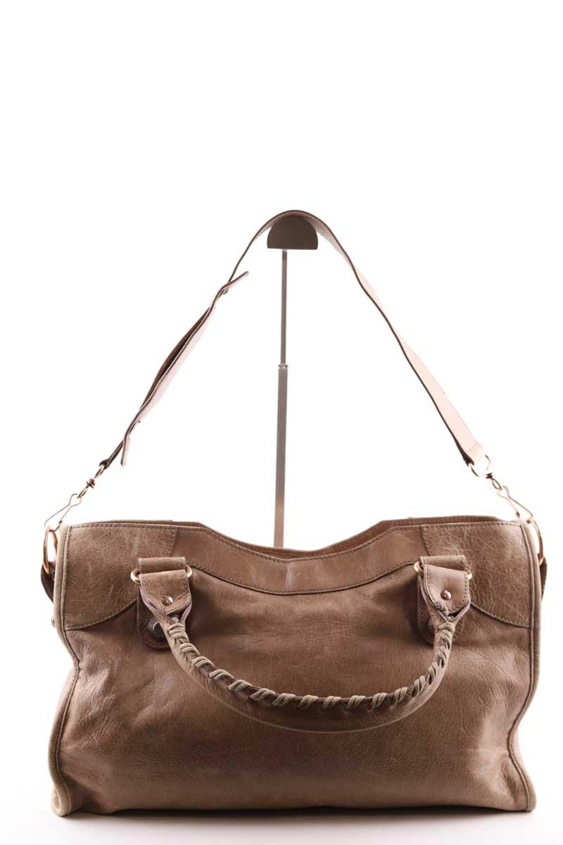 Sac à main Balenciaga City Marron