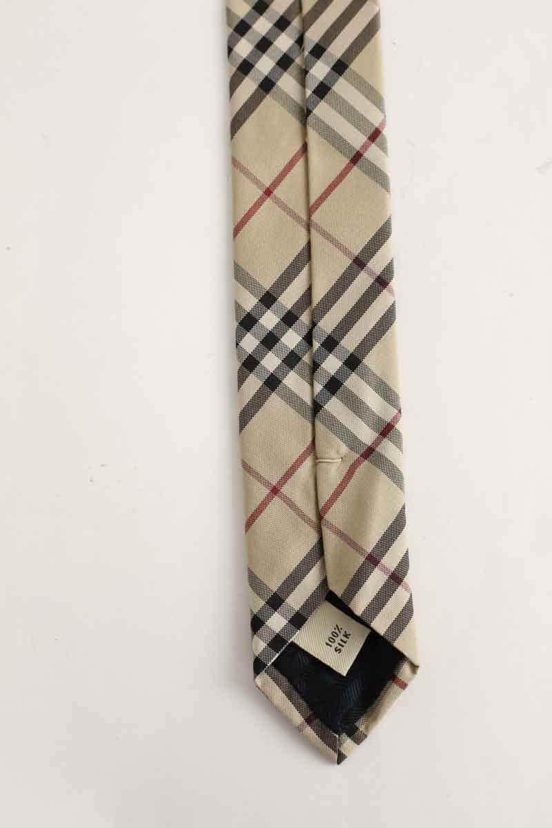 Cravate Burberry  Marron