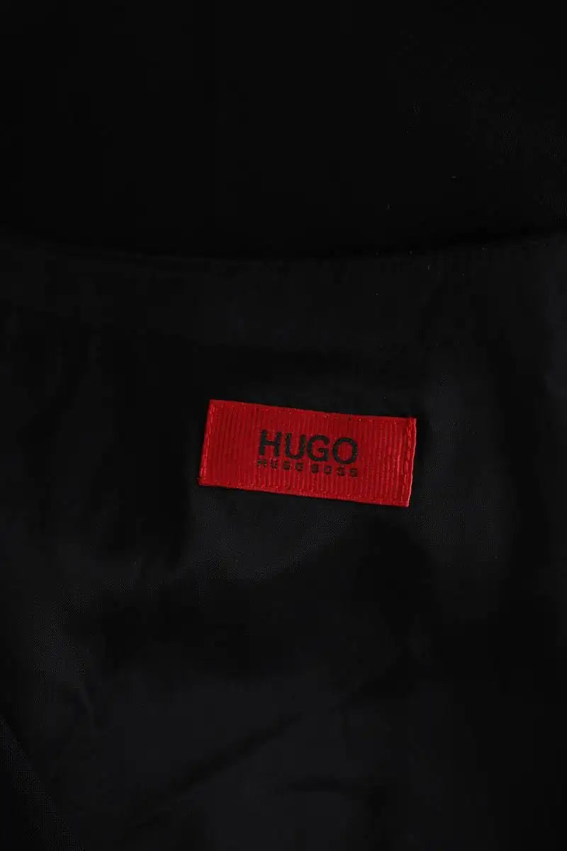 Robe Hugo Boss Noir en Laine