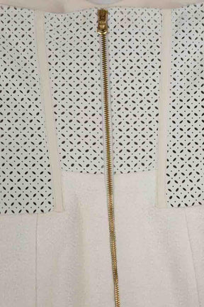 Mi-longueur Versace  Blanc