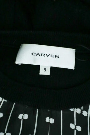 Pull Carven Noir en Laine