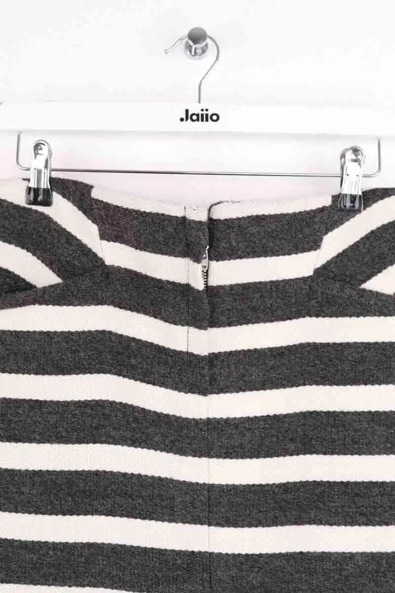 Mini jupe Maje Gris en Synthétique
