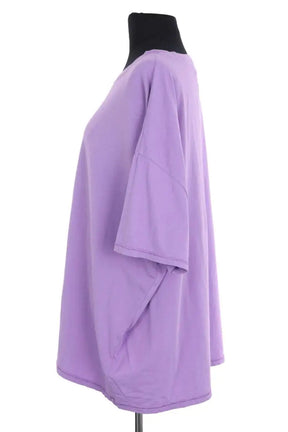 T-shirt American Vintage Violet en Coton